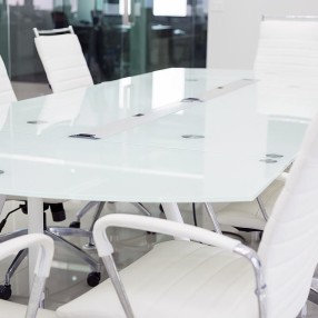 Sell Old Office Furniture Modern Glass Table